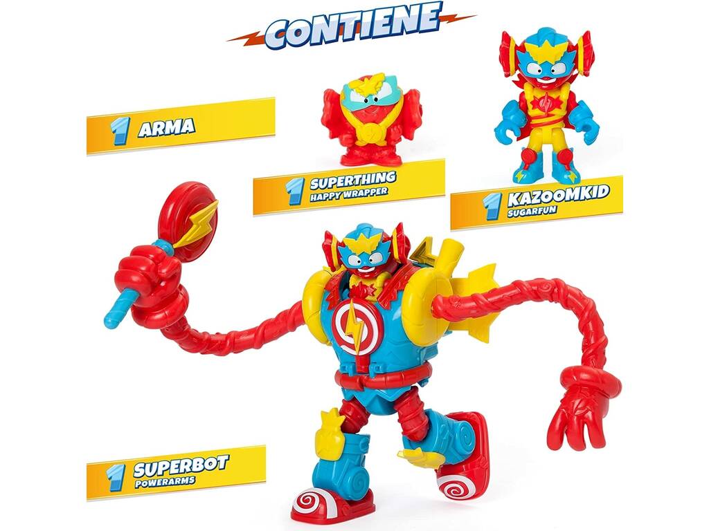 Superthings Superbot Power Arms Sugarfun Magic Box PSTSP116IN70