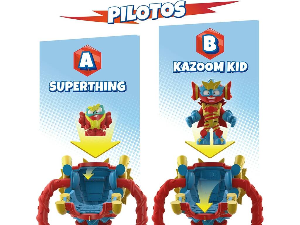 Superthings Superbot Power Arms Sugarfun Magic Box PSTSP116IN70