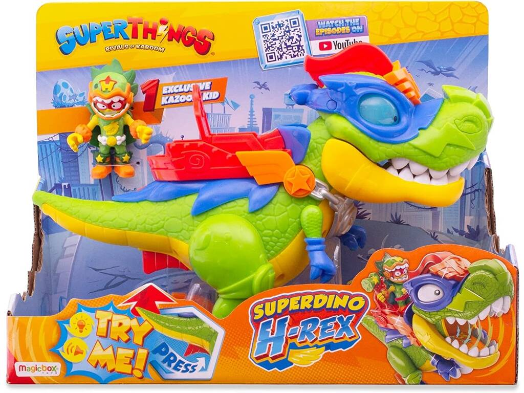 Superthings SuperDino H-Rex Magic Box PSTSP112IN100