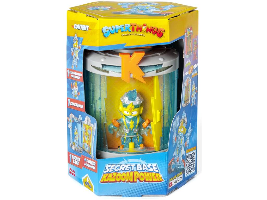 Superthings Base Segreta Kazoom Power Magic Box PSTSP116IN150