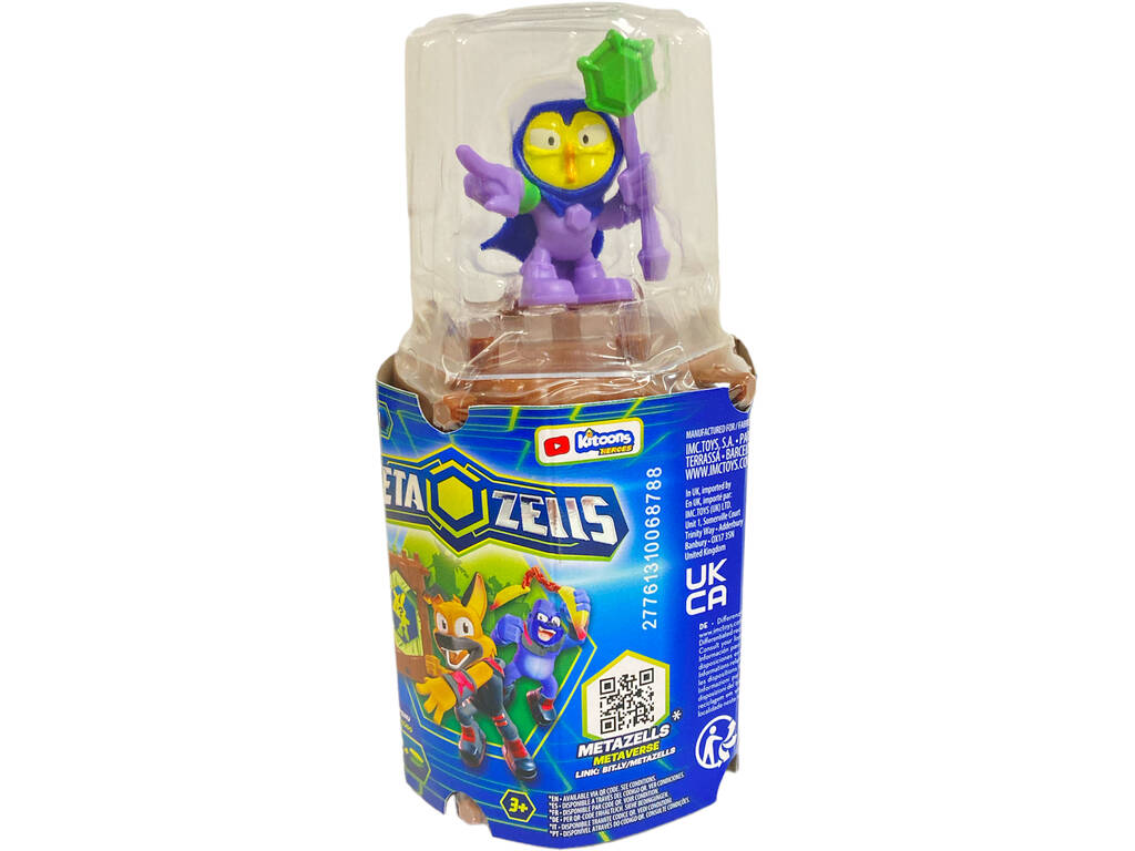 Metazells Main Pack 2 Figure e 1 Tronco IMC Toys 906914