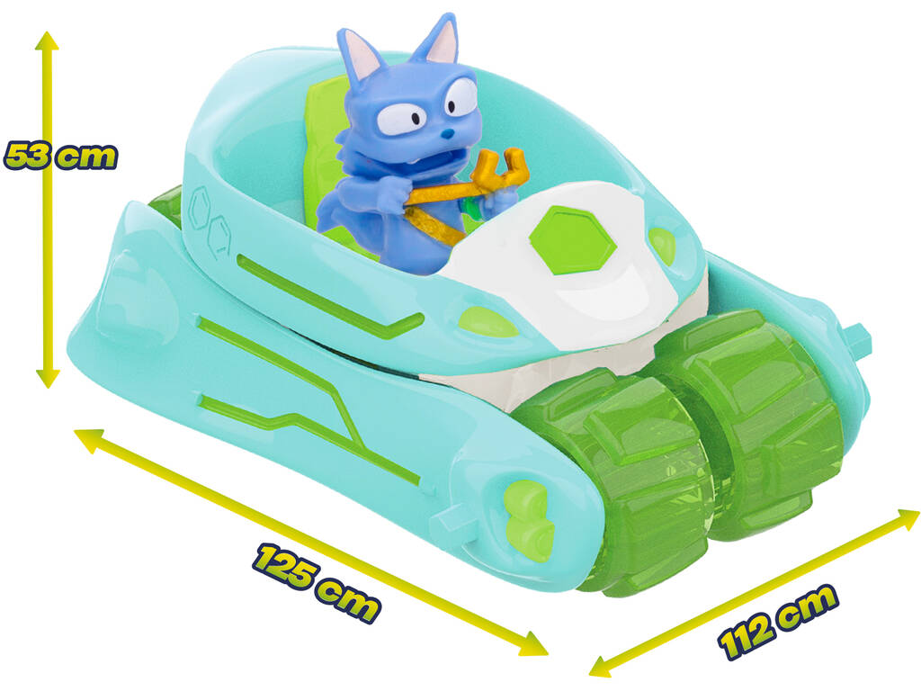 Metazells Vehículo Scooter Drone Azul con Figura IMC Toys 910188