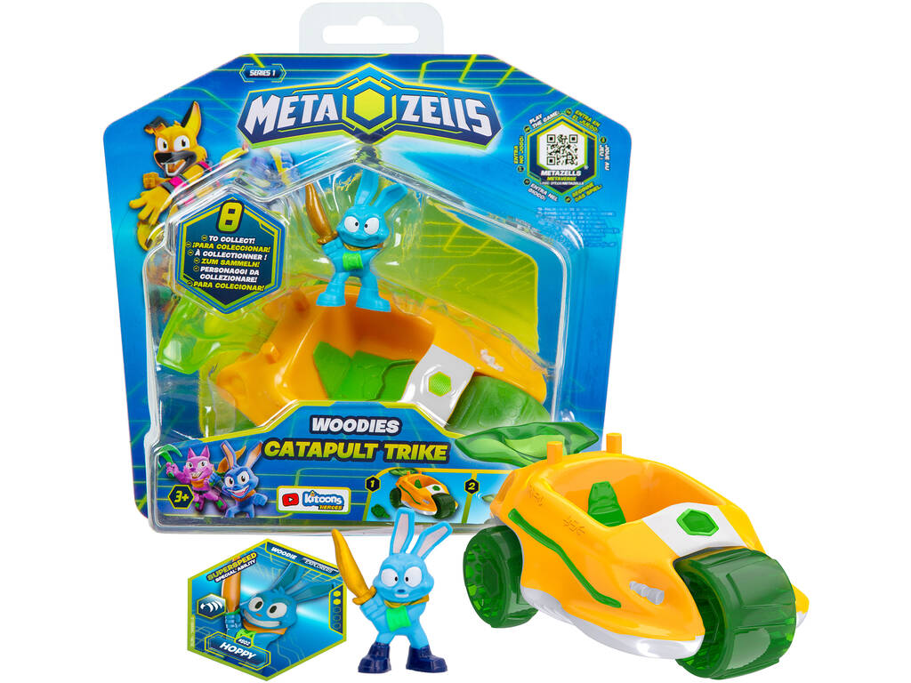 Metazells Orange Scooter Trike avec figurine IMC Toys 910195