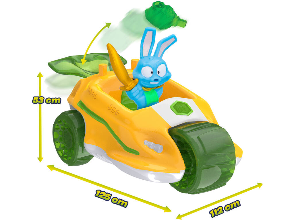Metazells Orange Scooter Trike avec figurine IMC Toys 910195