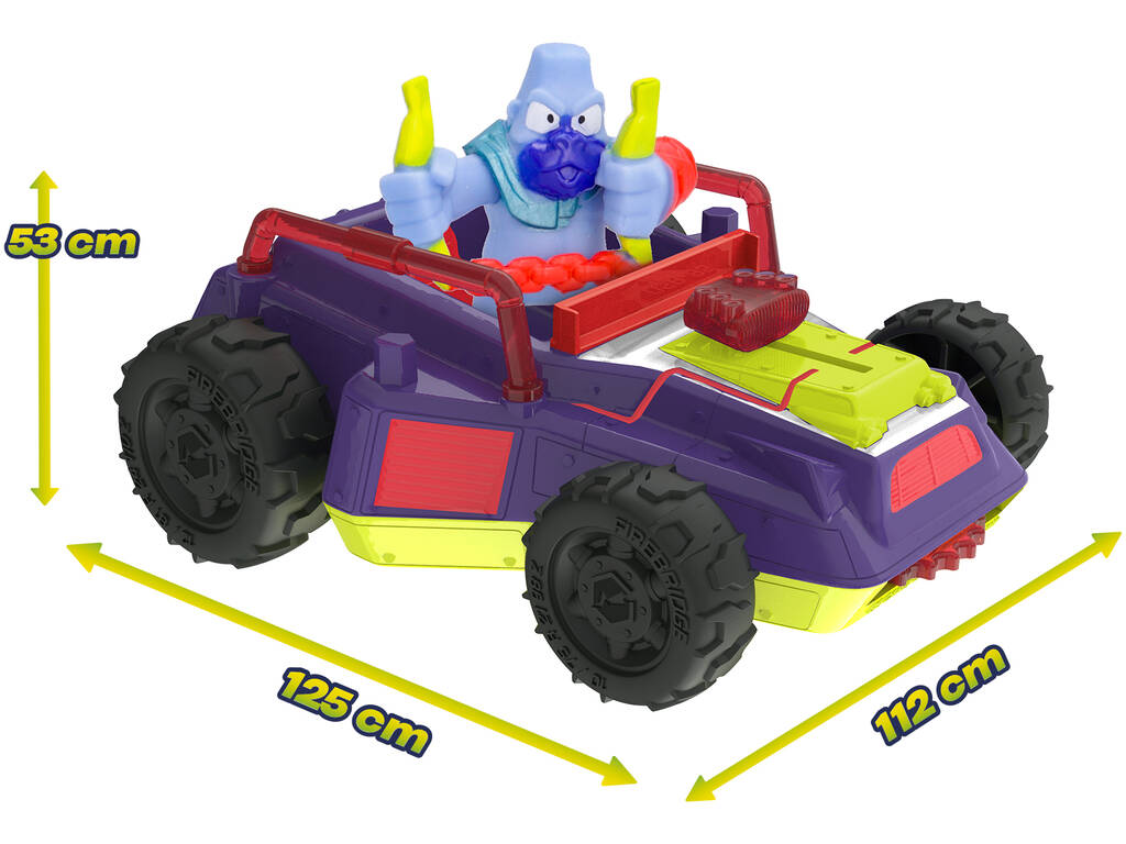 Metazells Trasher Slicer Vehicle Lilas IMC Toys 910249