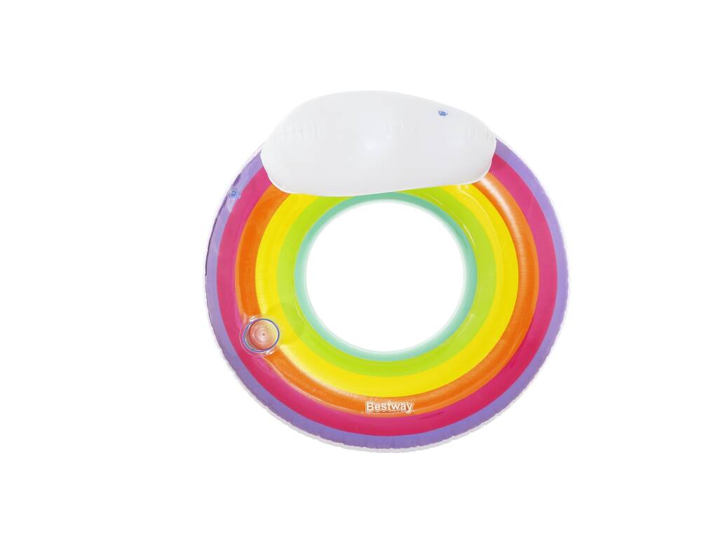 Galleggiante Gonfiabile Rainbow Dreams Swim Tube da 107 cm. Bestway 43647