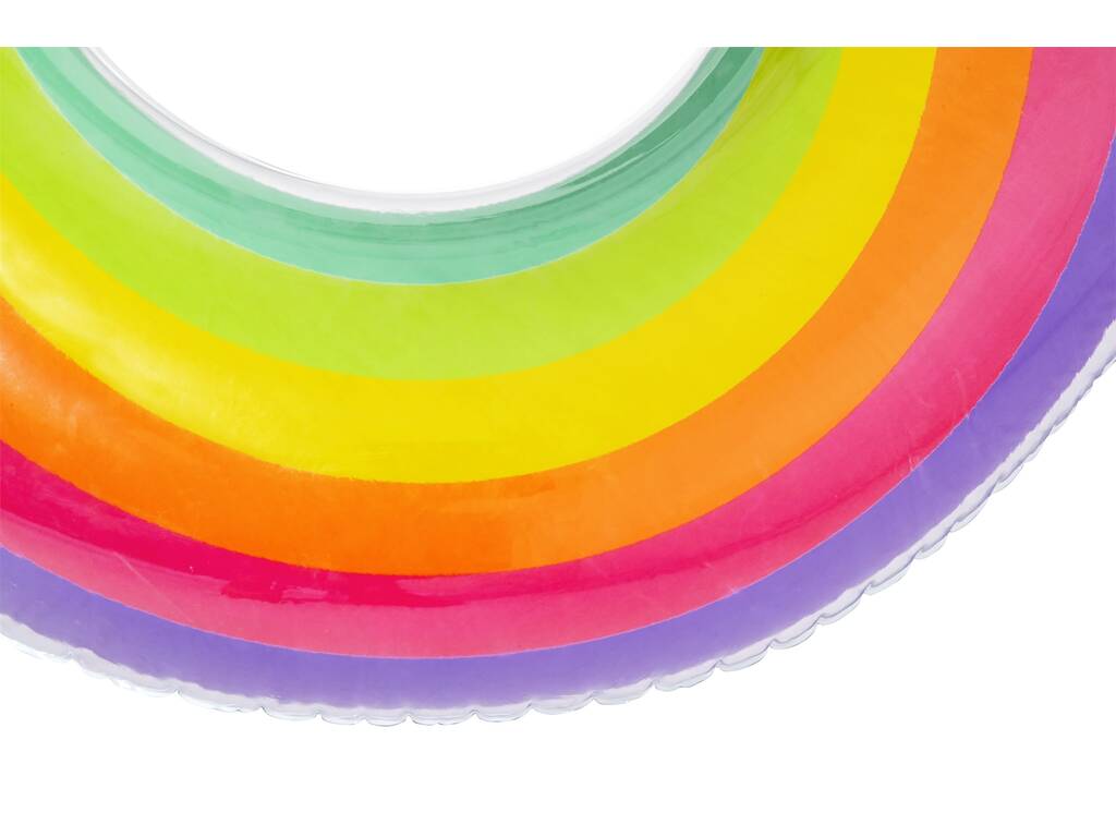 Galleggiante Gonfiabile Rainbow Dreams Swim Tube da 107 cm. Bestway 43647