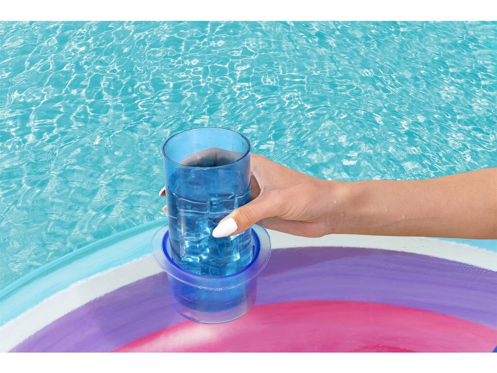 Galleggiante Gonfiabile Rainbow Dreams Swim Tube da 107 cm. Bestway 43647
