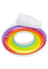 Rainbow Dreams Tube de natation gonflable Flotteur gonflable 107 cm. Bestway 43647