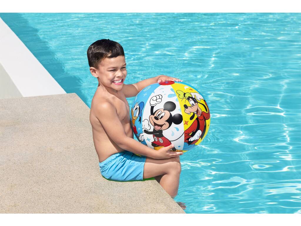 Bola de Praia Mickey and Friends 51 cm. Bestway 91098