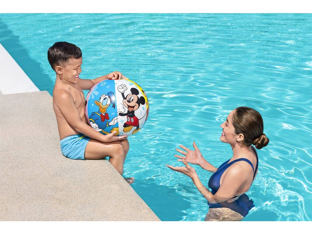 Bola de Praia Mickey and Friends 51 cm. Bestway 91098
