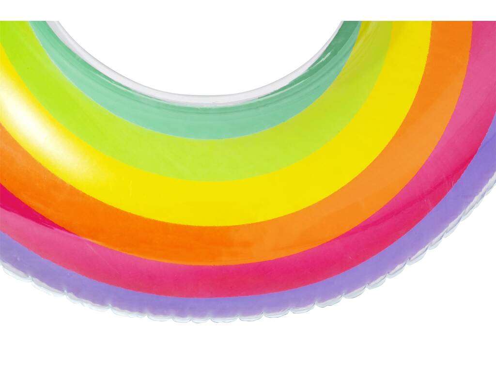Flotteur gonflable Rainbow Dreams Double Swim Tube 186x116 cm. Bestway 43648