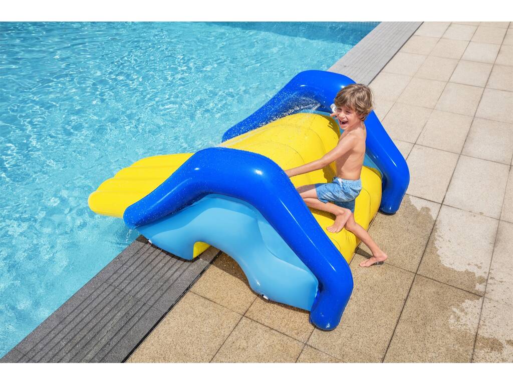 Tobogán Hinchable Giant Pool Water Slide de 247x124x100 cm. Bestway 52453