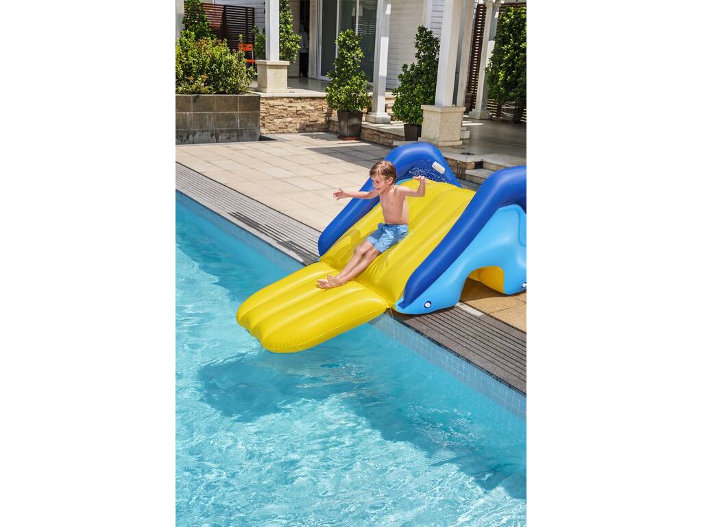 Tobogán Hinchable Giant Pool Water Slide de 247x124x100 cm. Bestway 52453
