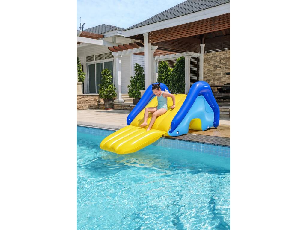 Tobogán Hinchable Giant Pool Water Slide de 247x124x100 cm. Bestway 52453