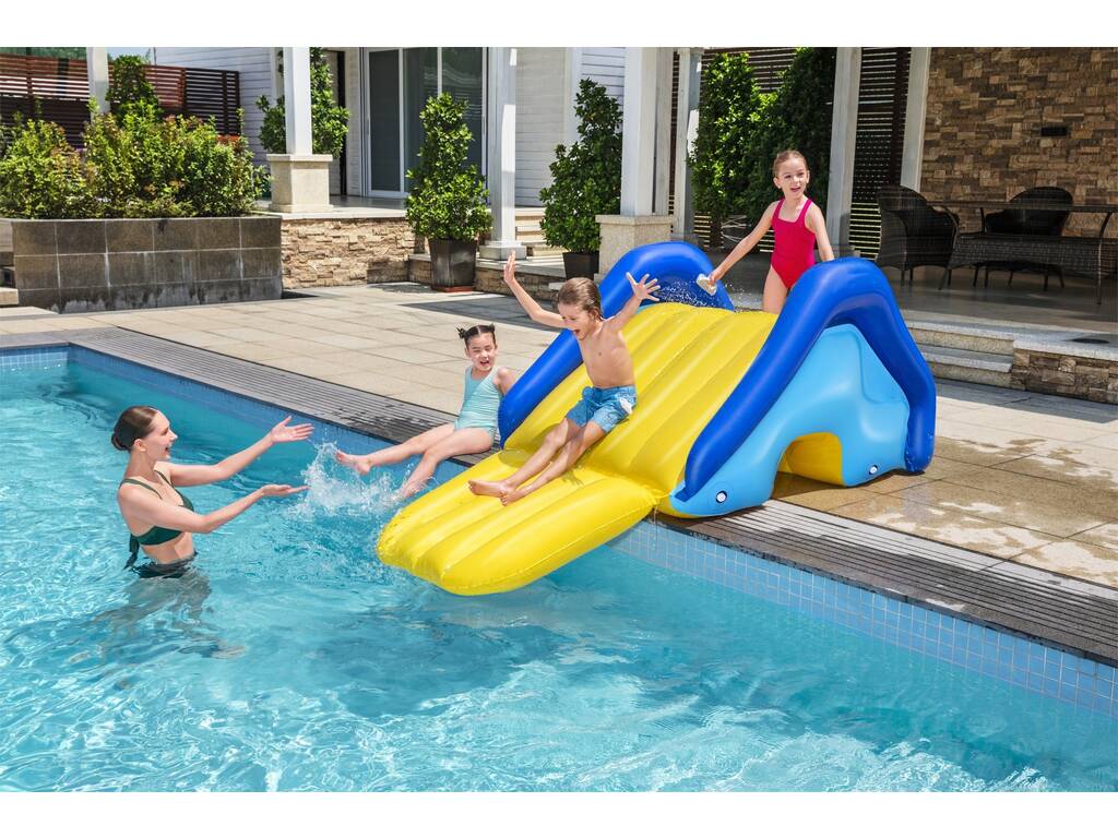 Tobogán Hinchable Giant Pool Water Slide de 247x124x100 cm. Bestway 52453