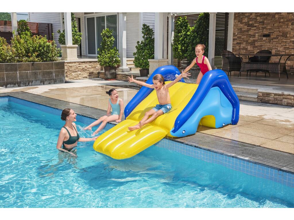 Tobogán Hinchable Giant Pool Water Slide de 247x124x100 cm. Bestway 52453