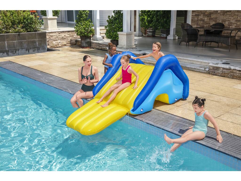 Tobogán Hinchable Giant Pool Water Slide de 247x124x100 cm. Bestway 52453