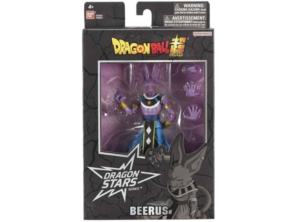 Dragon Ball Super Serie Dragon Stars Beerus Bandai 36894