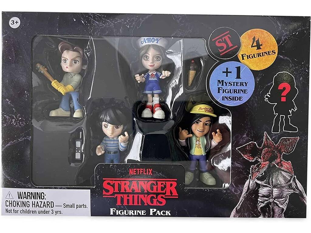 Stranger Things Pack De 5 Bandai MM15008 