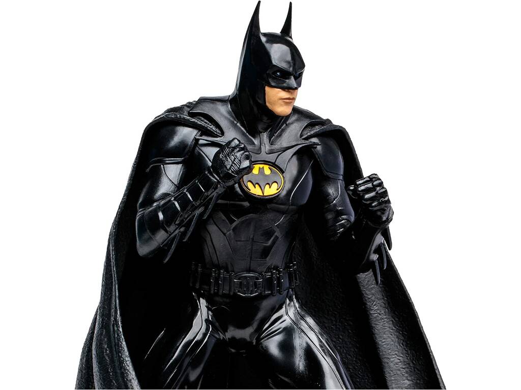 DC Multiverse The Flash Mega Figura Batman Michael Keaton McFarlane Toys TM15532