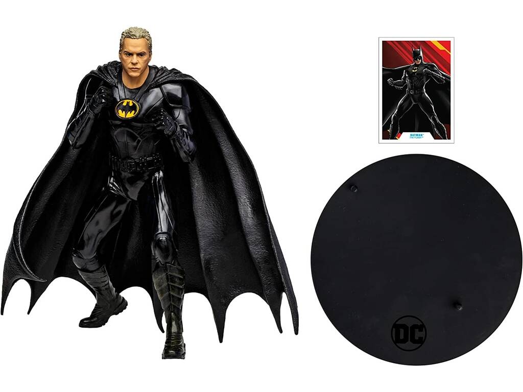 DC Multiverse The Flash Mega Figure Batman Michael Keaton sans Masque McFarlane Toys TM15533