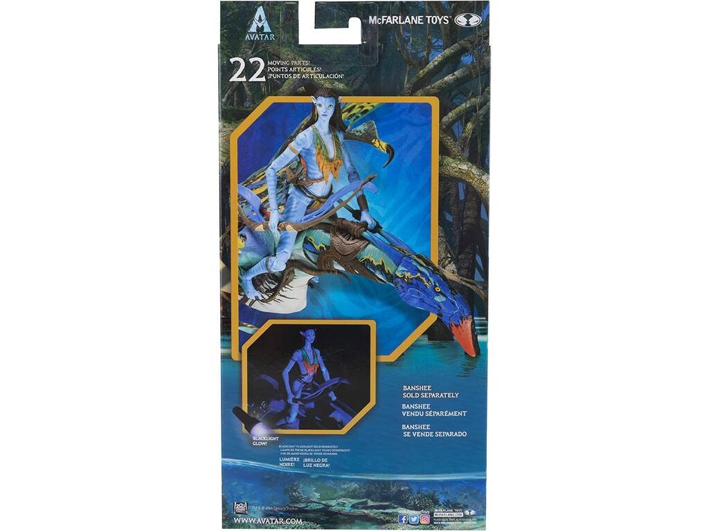 Avatar Figura Neytiri Traje de Batalla McFarlane Toys TM16309