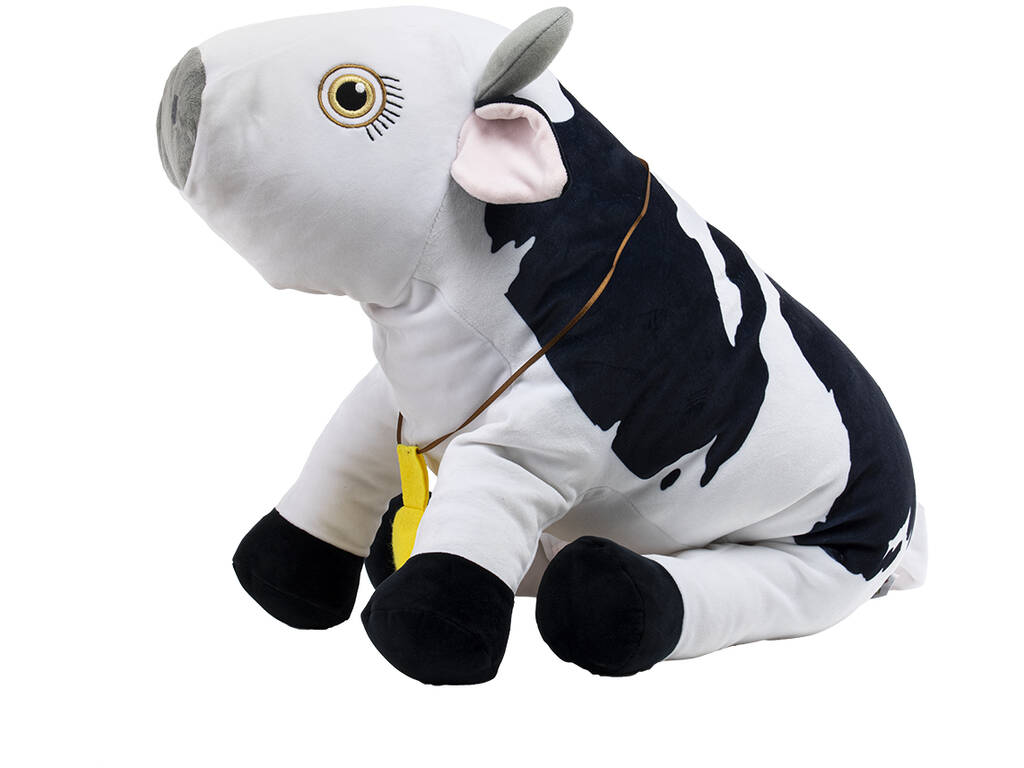 Zenon's Farm Super Peluche Vache musicale Lola Bandai AR84982