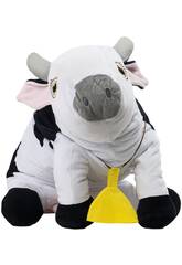 Zenon's Farm Super Peluche Vache musicale Lola Bandai AR84982