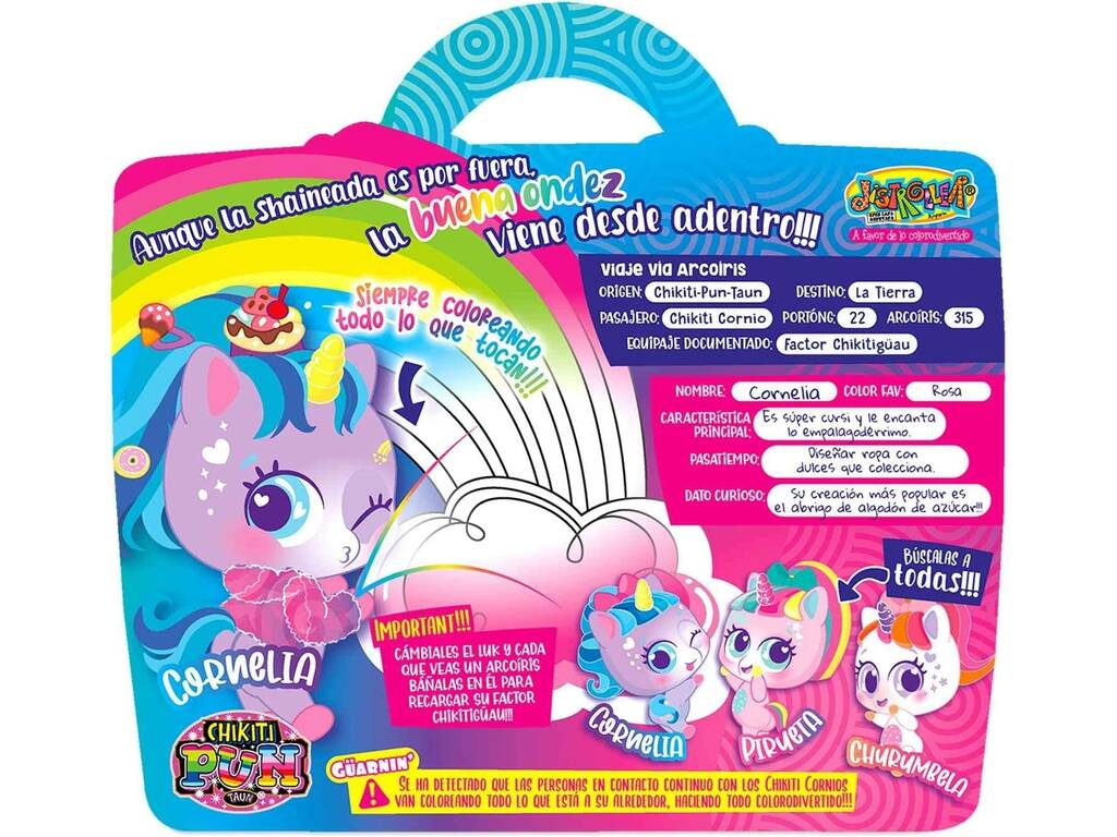 Chikiticornio Lila Cornelia de Bandai D996169