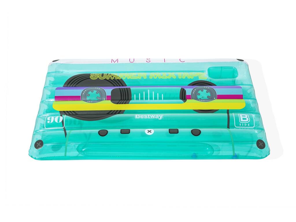 Matelas Gonflable Retro Beats Pool Float de 174 X 116 cm Bestway 43649