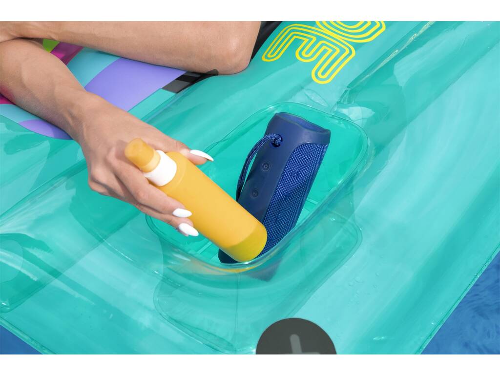 Matelas Gonflable Retro Beats Pool Float de 174 X 116 cm Bestway 43649