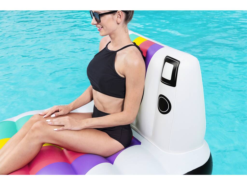 Bouée Gonflable Pose N´Float Lounge de 127 x 102 cm Bestway 43656 
