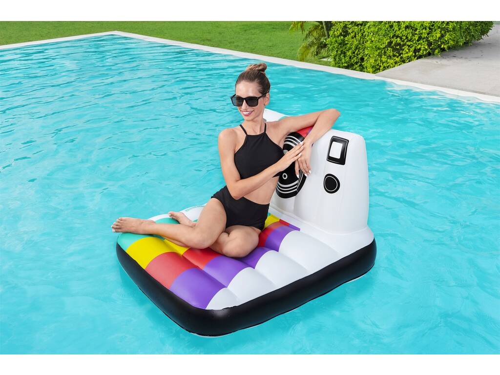 Bouée Gonflable Pose N´Float Lounge de 127 x 102 cm Bestway 43656 