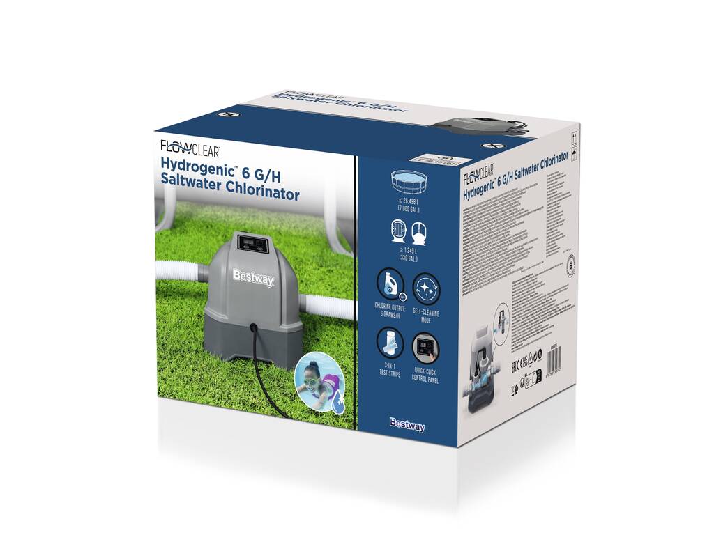 Clorinatore a sale Hydrogenic 6 g/h Bestway 58678