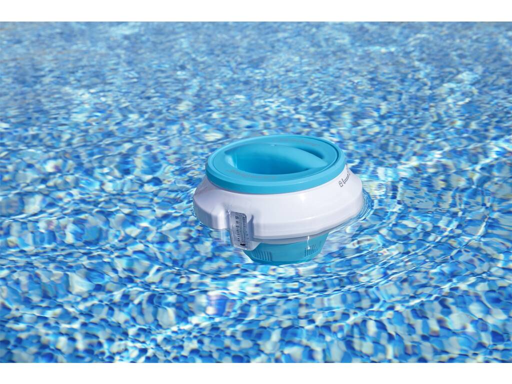 Distributore Chimico Galleggiante con Termometro Bestway 58701