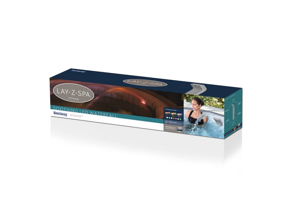 Cascata LED rilassante per Spa Lay Z Spa Shoothing LED Waterfall Bestway 60322