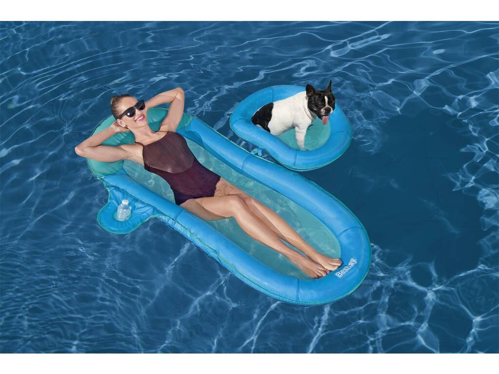 Matelas Gonflable Flex 'N Fold Deluxe Lounge de 171 x 94 x 16 cm Bestway 43553