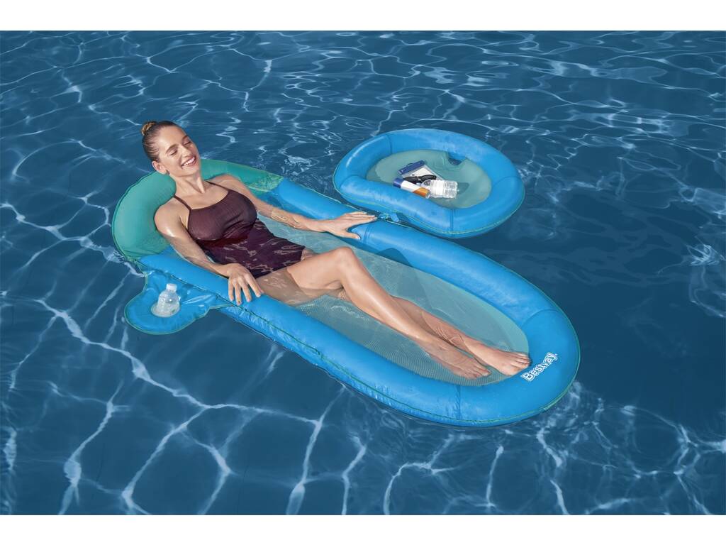 Matelas Gonflable Flex 'N Fold Deluxe Lounge de 171 x 94 x 16 cm Bestway 43553