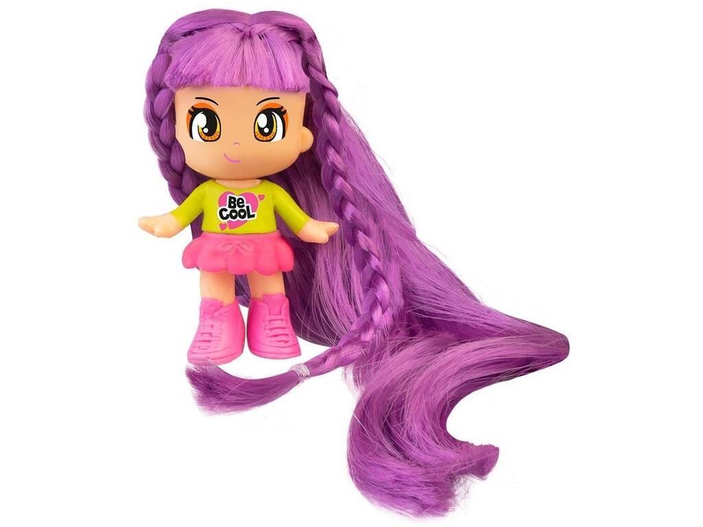 Pinypon Super Capelli Viola Famosa PNY33000