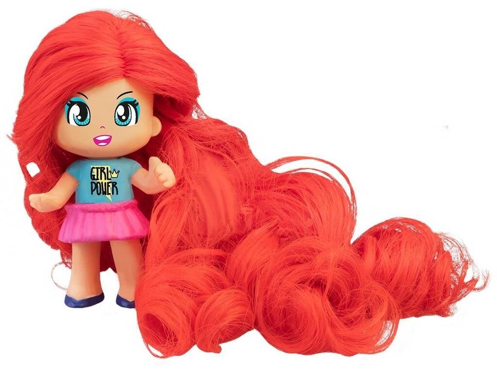 Famosa Pinypon Super Crinière Cheveux Rouges PNY33000