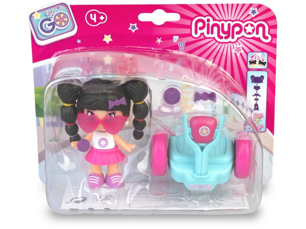 Pinypon Let's Go! Segway Famosa PNY23000