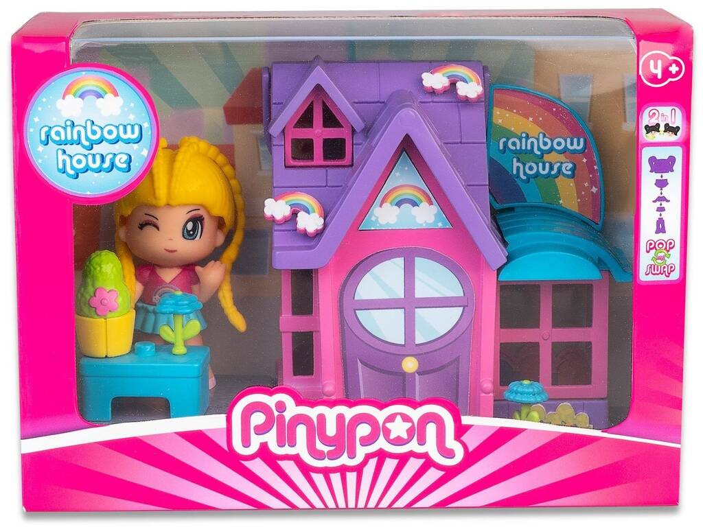 Pinypon Mini Casetta Arcobaleno Famosa PNY26000
