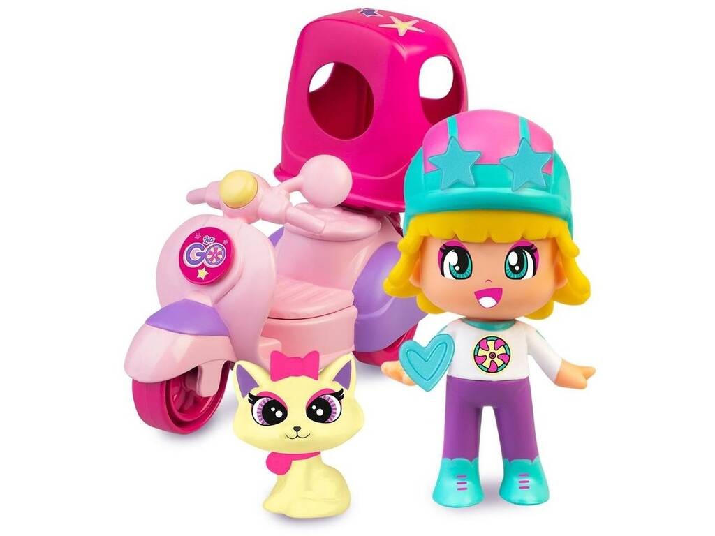 Pinypon Let's Go Moto Famosa PNY37000
