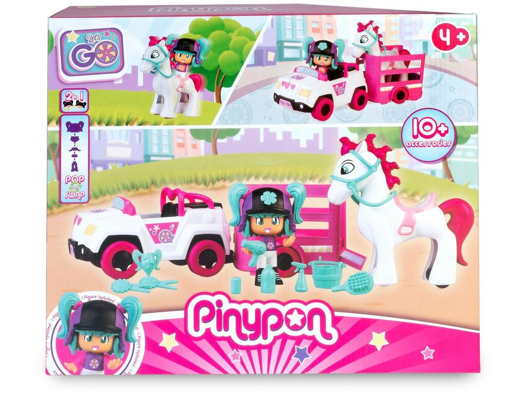 Pinypon Let's Go Pony Trailer Famosa PNY25000