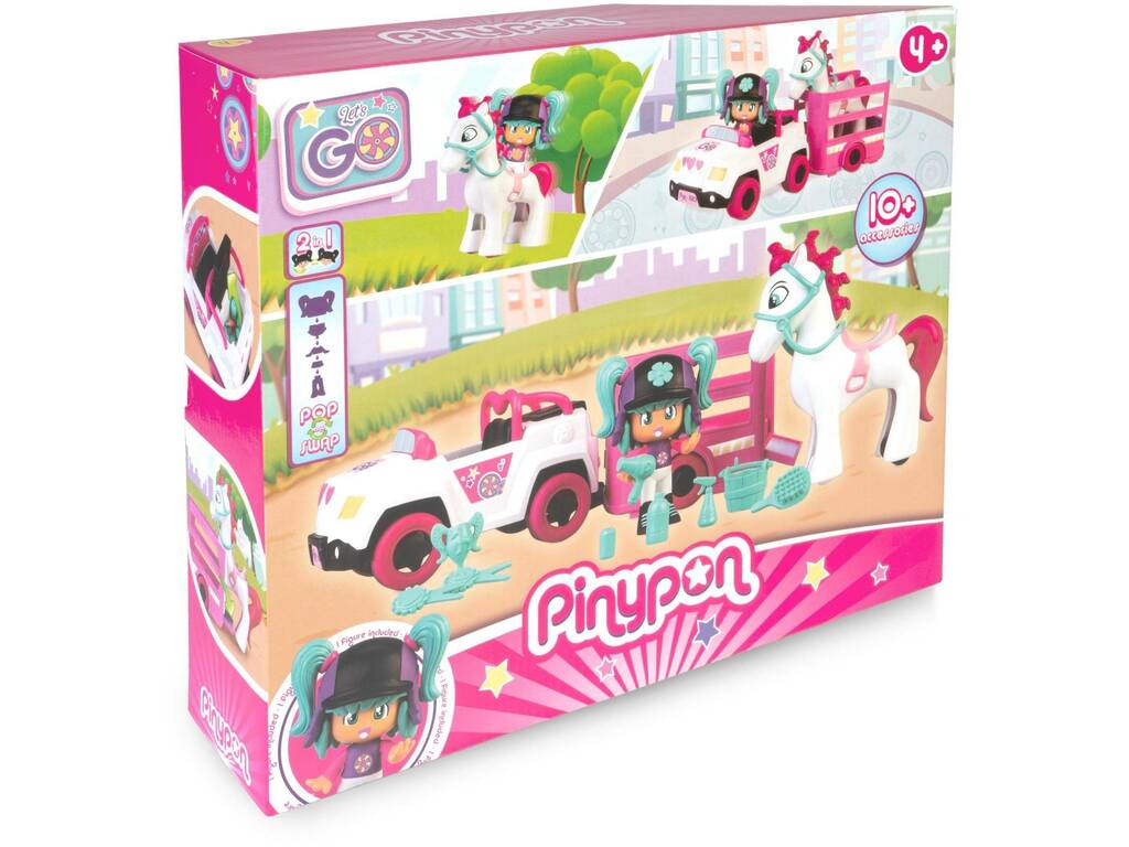 Pinypon Let's Go Pony Trailer Famosa PNY25000