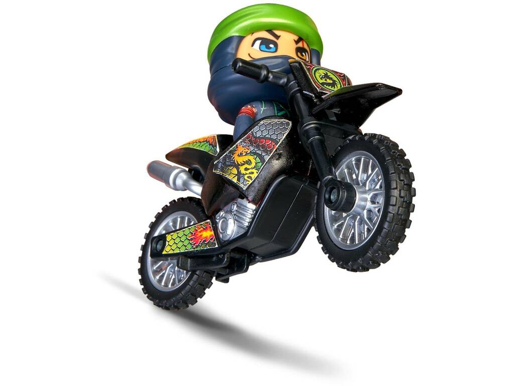 Pinypon Action Ninja Con Moto Famosa PNC25000