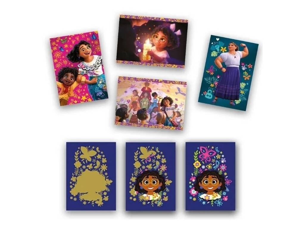 Boîte de classement Encanto Super Pack avec 4 enveloppes Panini