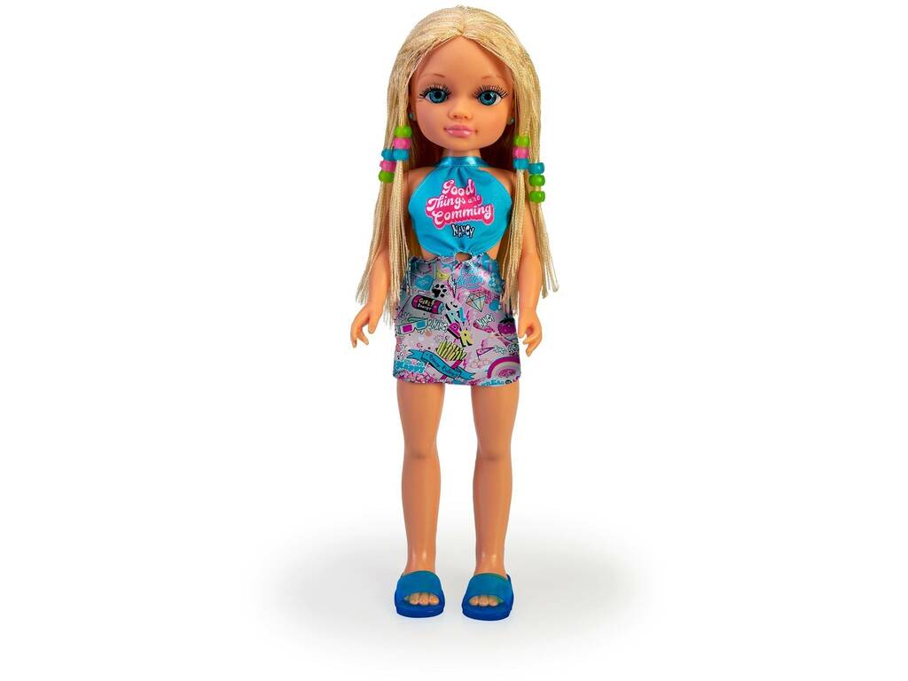 Nancy Un Jour De Cheveux Blonds Tresses Famosa NAC21000