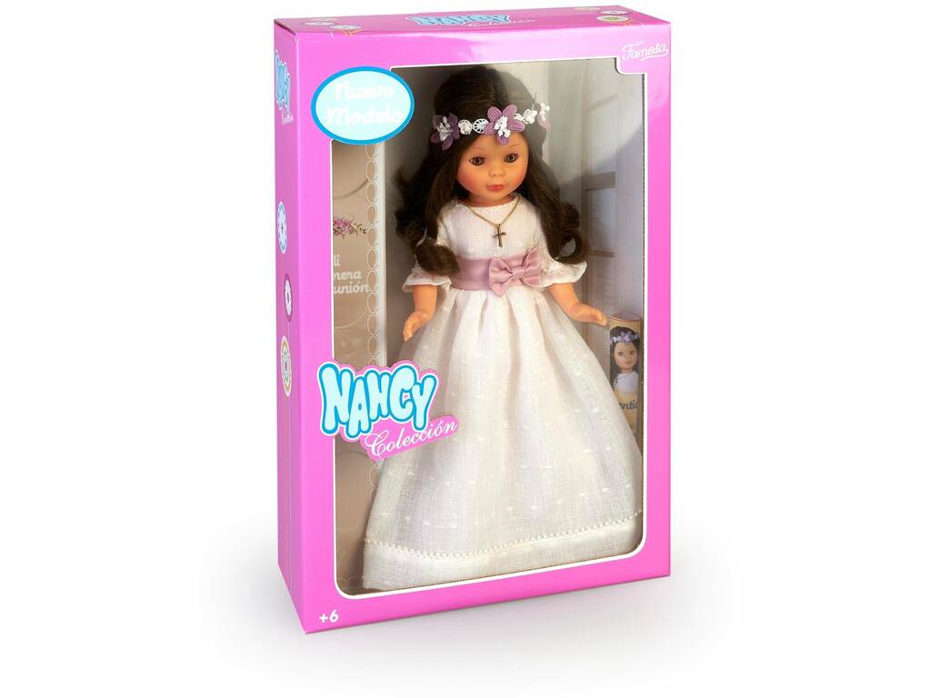 Couronne de fleurs marron pour la communion de Nancy Famosa NAL00000